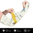 thumbnail image 2 of Bingfone Farmers Gardening Sleeves Sun Protection Arm Cooling Sleeves for Women Men with Thumb Hole - Golf Icons And Golfer, 2 of 7