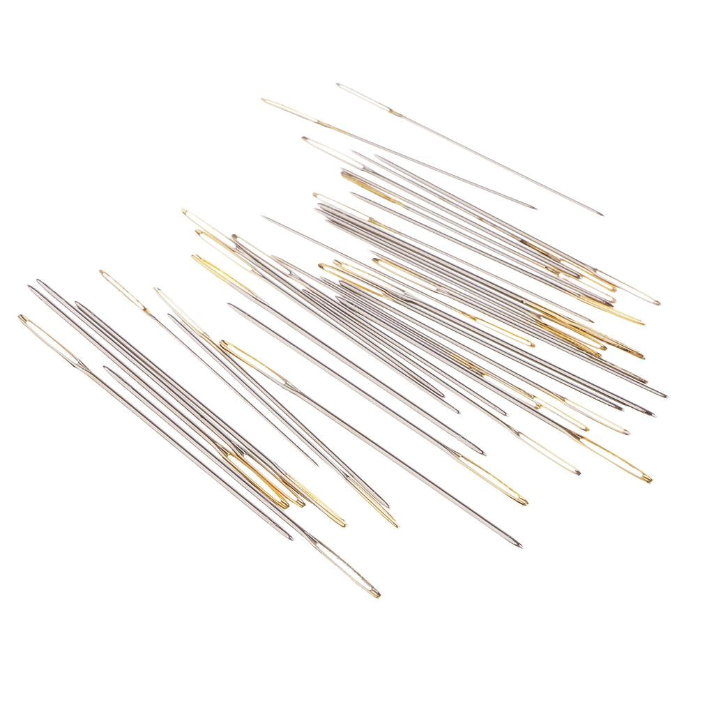 figatia 30 Pcs Big Eye Sewing Needles Darning Needles Embroidery Needles Embroidery Set Size 26