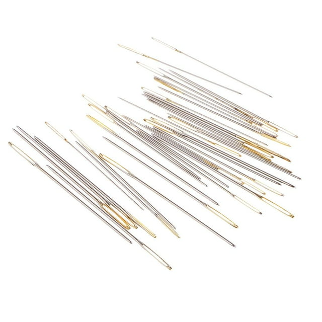 yuksok 30 Pcs Big Eye Sewing Needles Darning Needles Embroidery Needles Embroidery Set Size 26