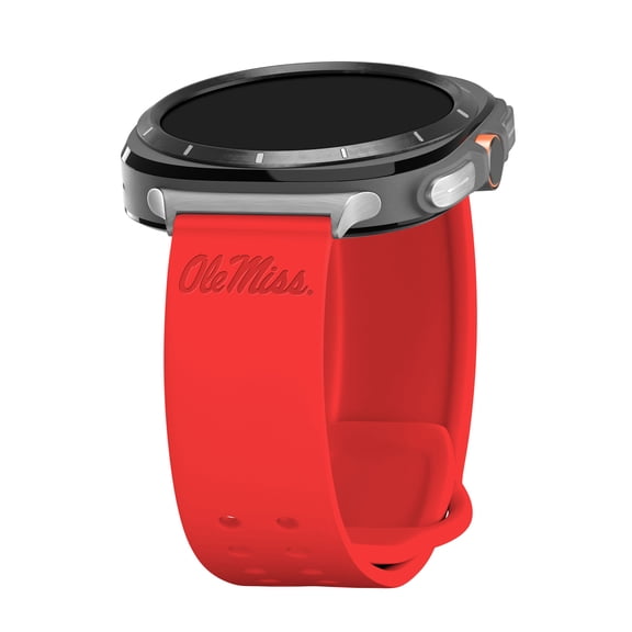 Rebels Engraved Silicone Unisex Watch Band for Samsung Galaxy Watch Ultra 47mm (Red) by Affinity Bands