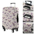 thumbnail image 5 of Beige Butterfly Pattern Luggage Cover Fashion Suitcase Cover Baggage Covers Fit 25-28 Inch Luggage (Go Travel), 5 of 5