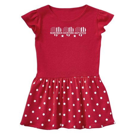 

Inktastic Deployment Remember Everyone Deployed Gift Baby Girl Dress