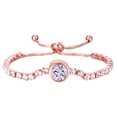 thumbnail image 2 of Hot6sl Ofertas y Liquidaciones Pulsera de Cadete para Mujer, Pulsera de Cristal con Diamantes de Imitación, Joyería de Moda, 2 of 2