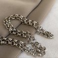 thumbnail image 3 of Jiibva Mini Handwoven Crossbody Bag Metallic Sequins Chain Strap Lipstick Case For Women Unique Evening Party Casual Day Purse, 3 of 7