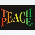 thumbnail image 2 of CafePress - Teach Peace Infant Bodysuit - Baby Light Bodysuit, Size Newborn - 24 Months, 2 of 4