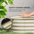 thumbnail image 5 of Outsunny Galvanized Raised Garden Bed Kit, Metal Planter Box with Safety Edging, 41.25" x 24.5" x 11.75", Cream, 5 of 9