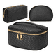 thumbnail image 1 of Set De 3 Neceser Malubero Bolsa Cosmetiquera Negro, 1 of 4