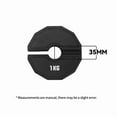 thumbnail image 4 of Gym Micro-Plates Dumbbell Fractional Weight Plate Rubber Fractional Weight Plates Add-on Change Black 1kg, 4 of 6