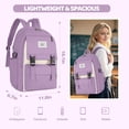 thumbnail image 2 of Gynky School Backpack High School Bookbag Durable Large Capacity Lightweight Daypack for College Students Travel Daypack, 2 of 6