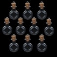 thumbnail image 3 of 10 Small Tear Round Glass Seed Bottles Vial Jars Pendant Wedding Decor Clear, 3 of 7