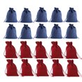 thumbnail image 1 of Dinheiro 20 Piezas 2.8"x3.6"(7x9cm) Bolsas con Cordón Bolsas Reutilizables para Almacenamiento de Fiestas y Bodas Suministros para el Hogar, 1 of 5