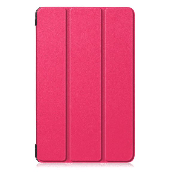 For Samsung Galaxy Tab A 10.1 (2019) SM-T510 Gylint Tab A 10.1 (2019) Cover, Tri-Fold Stand Slim and Lightweight Cover; SM-T515 Rose Red