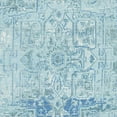 thumbnail image 5 of SAFAVIEH Saffron Erksine Geometric Polyester Area Rug, Aqua/Blue, 3' x 5', 5 of 6