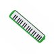 thumbnail image 2 of Greeniant Melodica Portátil ABS 39 Teclas Melodica Estudiante Enseñanza Instrumento Musical de Viento Accesorios para instrumentos musicales verde Greeniant OD000573-02, 2 of 6