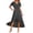 Dark Gray, variant on Glitter Formal Dresses for Cuvvy Women Plus Size A-line High Low Wedding Guest Gala Dress with Ruffles