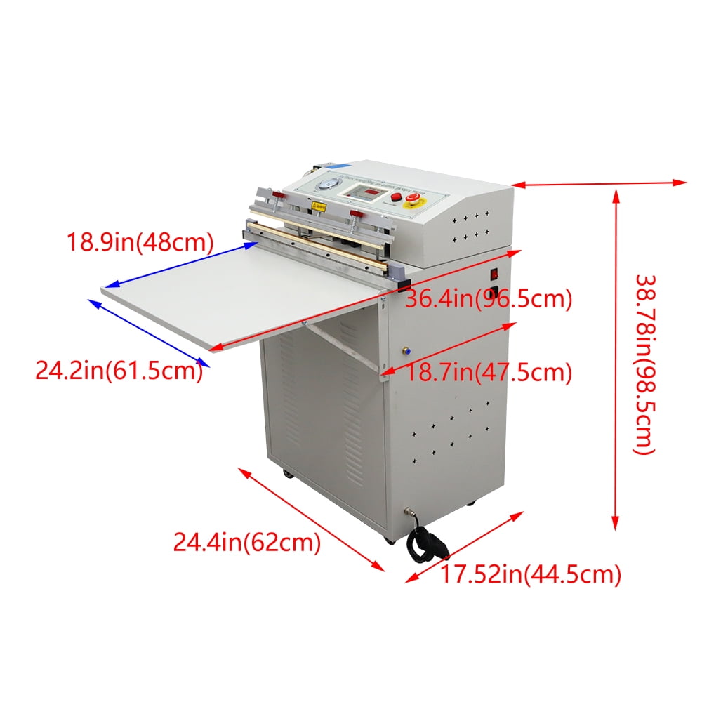 INTSUPERMAI Automatic Outside Pumping Vacuum Packing Machine Sealer Maximum 600mm