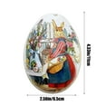 thumbnail image 6 of Easter Rabbits Iron Box Easter Eggs Iron Box Jewelry Box Candy Box Snack Box Toy Box Easter Decoration Storage Easter Eggs, 6 of 6
