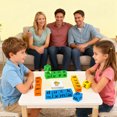 thumbnail image 6 of Word Scramble Puzzle Game - Wooden Letter Dice & Vocabulary Cards for Brain Teaser, Spelling Practice & Cognitive Skill Development (16 Dice + 40 Cards), 6 of 7