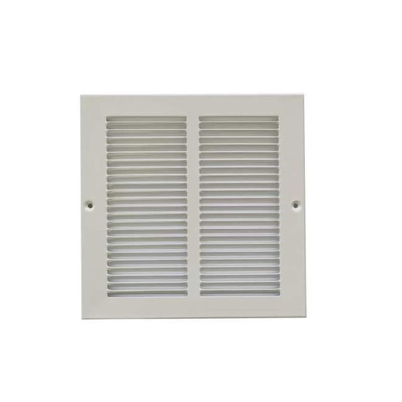Manufacturer Varies Return Air Grille 9.75 X 9.75, White, Steel, 180 cfm 4MJP4