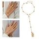 thumbnail image 3 of de de en Capas, Joyería Elegante inconfundible, Boho Golden Elegant Vintage Bracelet Hand para Mujer, 3 of 9