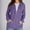 Purple, variant on Enjoytime Women's Full Zip Up Hoodie Solid Color Long Sleeve Hooded Sweatshirts with Pockets Fall Casual Coat for Women
