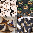 thumbnail image 5 of 7PCS Halloween Cookie Stainless Steel Molds Set for Making Pumpkin,Ghost, Witch, Cat Bat Cookie Mold, 5 of 5