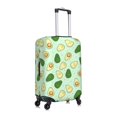 thumbnail image 3 of Easygdp Avocado Print Elastic and Washable Suitcase Protective Cover with Hidden Zipper Fits 18-32 inch Luggage -X-Large, 3 of 9
