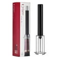 thumbnail image 1 of Advancent Pour Enjoy Popper Wine Cork Remover Set para todo tipo de botellas Abridor de botellas de vino a presión de aire Barra de herramientas negro, 1 of 6