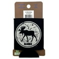 thumbnail image 2 of Alaskagift White Circle Moose Koozie, 2 of 5