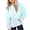 Light Blue, variant on CPNG Girls Hoodies Gradient Color Heart Print Oversized Long Sleeve Hooded Sweatshirts with Front Pocket Kids Loose Fit Daily Pullover Sweatshirt