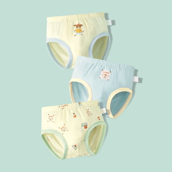 Toddler Boy Briefs 3T Kids Baby Boys Underpants Cute Cartoon Print Underwear Shorts Boys Cup