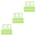 thumbnail image 1 of Eigraketly Dardos de succión de 100 piezas, juguetes deportivos precisos de larga distancia, divertidos e interactivos, fáciles de usar, No.2 3piezas, 1 of 6