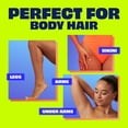 thumbnail image 5 of Nair Sensitive Shower Cream Hair Remover, Coconut Oil & Vitamin E, Body Hair Removal Cream, 12 oz, 5 of 16