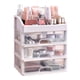 thumbnail image 3 of Caja De Almacenamiento De Cosméticos, Organizador De Escritorio De Maquillaje Transparente Para, 3 of 8
