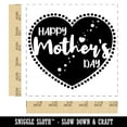 thumbnail image 2 of Happy Mother's Day Heart Self-Inking Rubber Stamp Ink Stamper - Red Ink - Large 1-1/2 Inch, 2 of 7