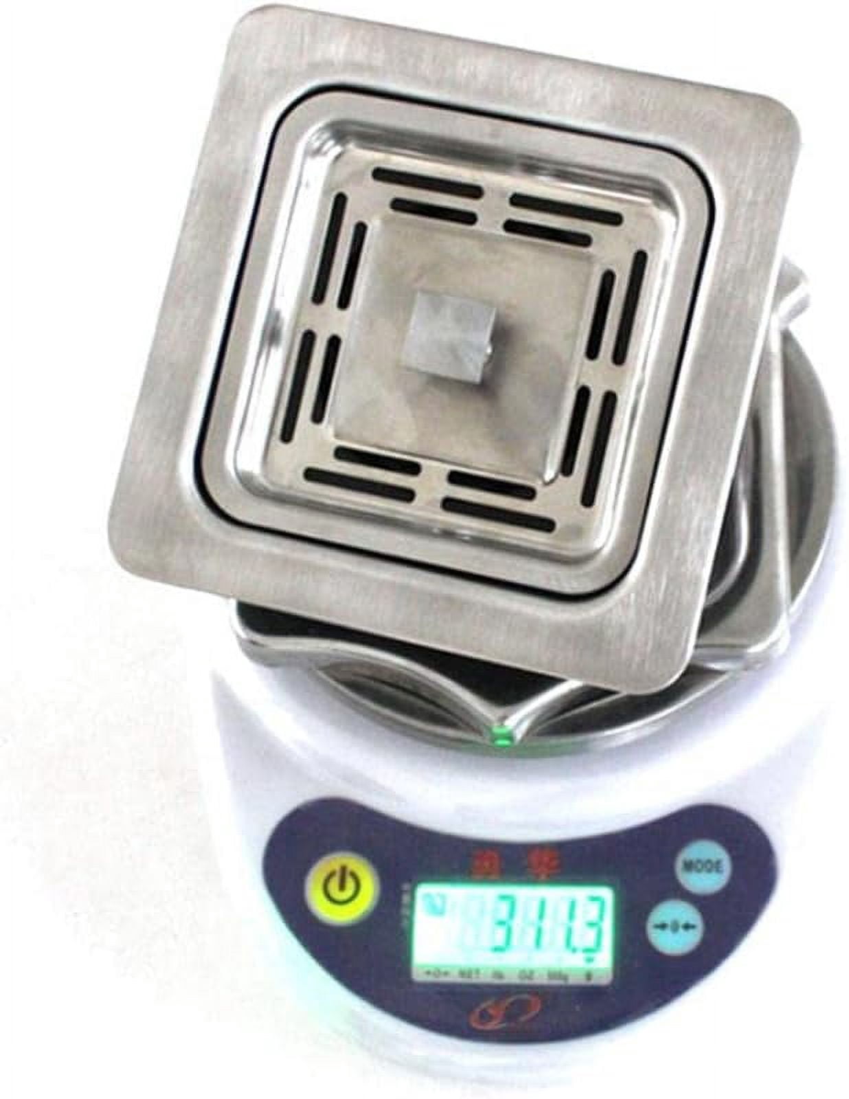CATPAN 1pc Square Garbage Disposer Basket Stainless Steel Adapter Sink Disposal Stopper Rust