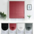 thumbnail image 2 of POINTERTECK Pleated Shade Curtain Fabric Blind For Bathroom Kitchen Shading Curtain, 2 of 11