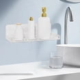 thumbnail image 1 of Estante plegable para baño, artículos esenciales para el baño, sin necesidad de perforar, estante de pared Simple, estante de almacenamiento para el, 1 of 8