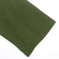 thumbnail image 4 of CHENHANN Women Capri Leggings 2026 Fashion Mesh Design Knee Length Legging Summer Womens Capri Pants Trendy Lightweight Ladies Clothing Army Green Capri For Women, 4 of 7