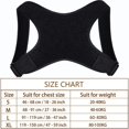 thumbnail image 1 of Corrector de postura de espalda invisible, faja ajustable para hombros, soporte recto para clavícula para hombres, mujeres, adultos y niños, 1 of 6