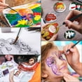 thumbnail image 4 of NOGIS 9 Pieces Fine Detail Paint Brush Miniature Small Thin Painting Brushes Kit Micro Artist Acrylic Paints Brush Set, 4 of 5