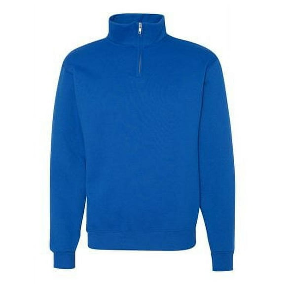Nublend® Cadet Collar Quarter-Zip Sweatshirt