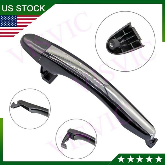 Set of 1 for Hyundai Azera Rear Left/Rear Right Exterior Door Handle 83651-3L000