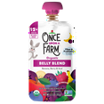 thumbnail image 4 of Once Upon a Farm Organic Refrigerated Toddler Food Belly Blends Banana Berry Acai, 3.2oz Pouch, 4 of 6