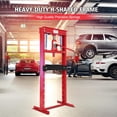 thumbnail image 3 of GARVEE 12-Ton H-Frame Hydraulic Shop Press,Heavy-Duty Floor Press with Adjustable Plates for Bending, Straightening,Bearing Removal & Automotive Repair, 3 of 7