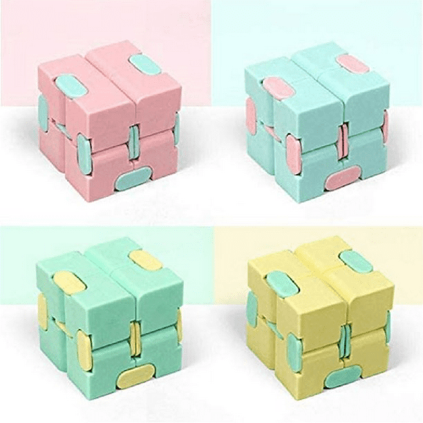 Creative Infinity Cube Fidget Toy Mini Puzzle Gadget Stress And Anxiety Relief For Kids Adults Walmart Com Walmart Com
