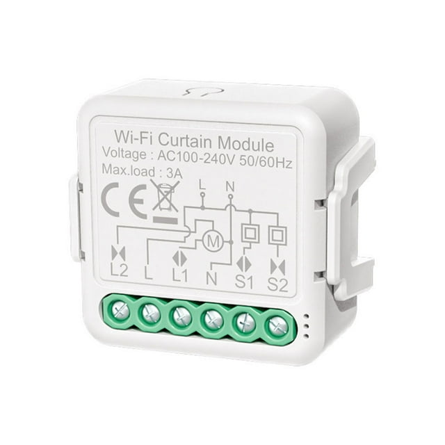 Módulo de interruptor de cortina inteligente WiFi APP Control remoto Control de voz
