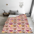 thumbnail image 5 of Vsdgher colorful Butterfly Daisy Ultra-Soft Micro flannel Blanket Throw Blankets for Couch Sofa, Bed (4 sizes)-80"x60", 5 of 7