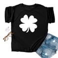 thumbnail image 4 of Fête de la Saint-Patrick Shirt Women Saint-Valentin Day Imprimé Hiver Décontracté Floral Haut Fête de la Saint-Patrick Shirts for Women, 4 of 4