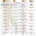 thumbnail image 4 of Pretxorve Kids Girls Wide Leg Pants Light Loose Casual Everyday Bottoms Sizes 1-14Y, 4 of 5